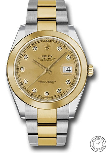 rolex datejust 41 yellow rolesor