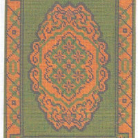Broderi-kit gulvtæppe