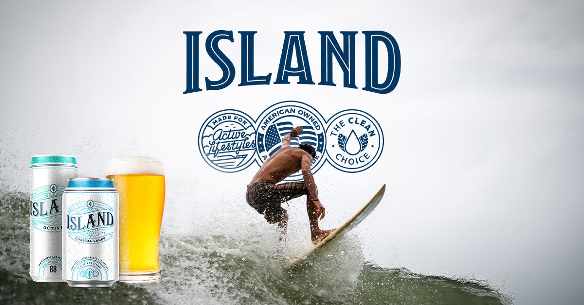 Island Active - Low Calorie Beer | Island Brands USA