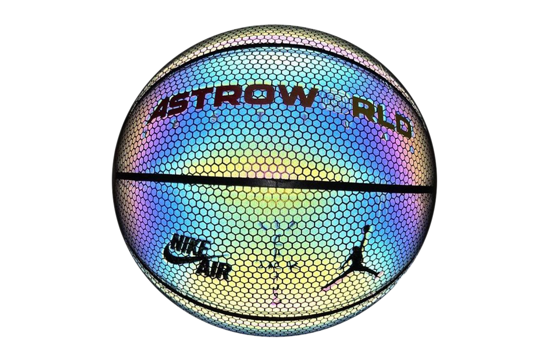 Travis Scott X Nike Astroworld Sample Basketball - Silver 3M