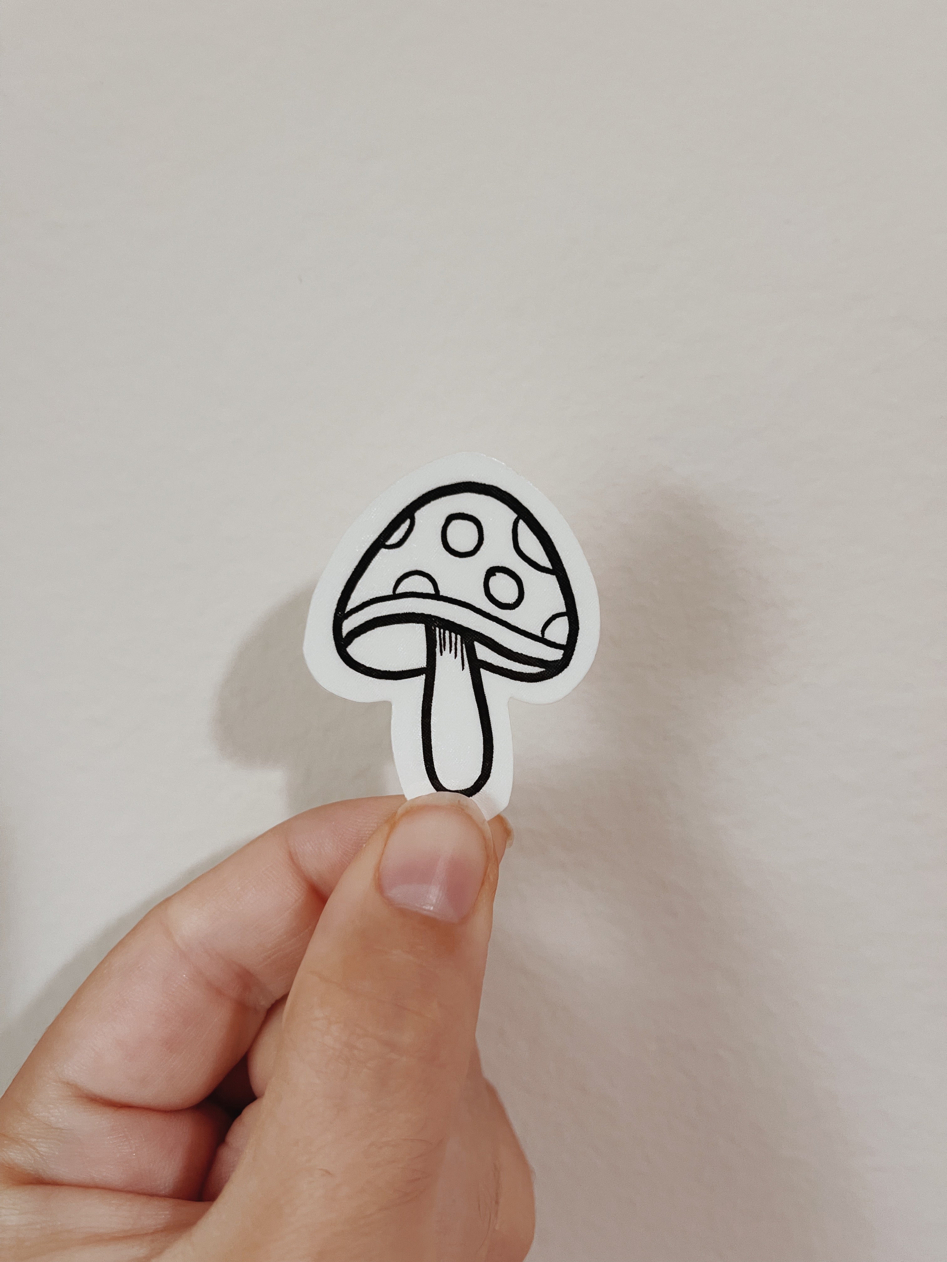 Mini Mushroom Temporary Tattoo – Western Watercolors