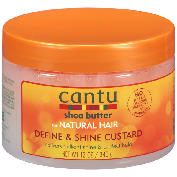 Cantu Define And Shine Curl Custard For Natural Hair 12 Oz Super Beauty Online 1480