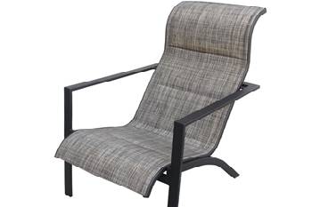 knox padded sling chair