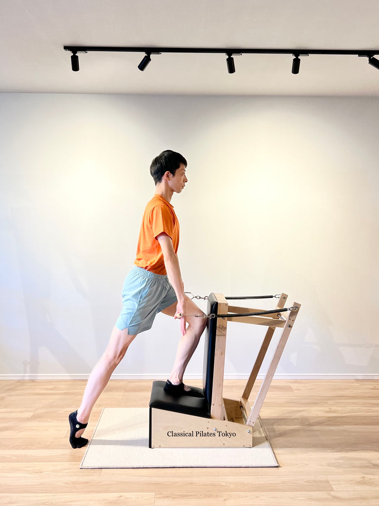 Gratz Gallery, Kohei Ichikawa on the Baby Chair - Gratz™ Pilates