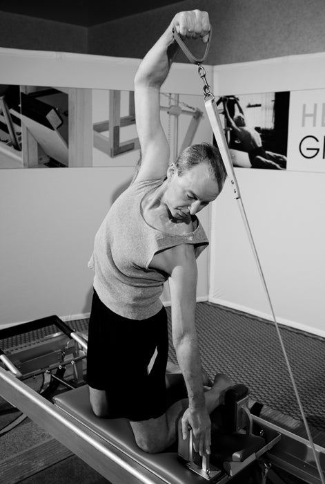 Gratz Gallery | Peter Fiasca performing the Swakate Series on the Universal Reformer