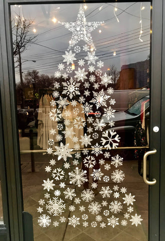 154 Mega Snowflake Decal Window Cling Pack - Trend Boutique