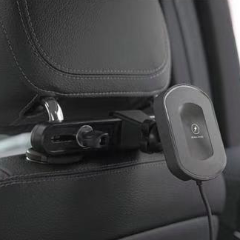 inCarBite-TRACK Magnetic Wireless Qi Car Charger - Rear Seat Mount Version. ( Qi-ID 4490 )