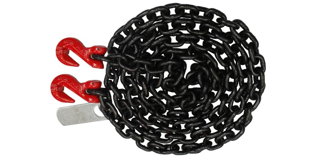 1/4 Grade 80 Chain x 20 4 Height 17 Length 6.75 Width B/A Products G8-1420TL Grab Hook with Twist Lock Each End