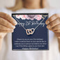 4 Double hearts necklace