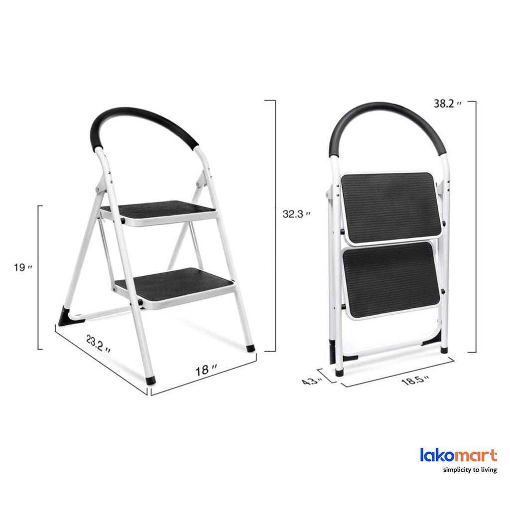 foldable step ladder stool