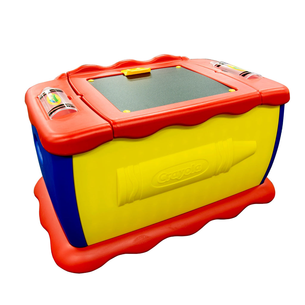 crayola draw n store giant toy box