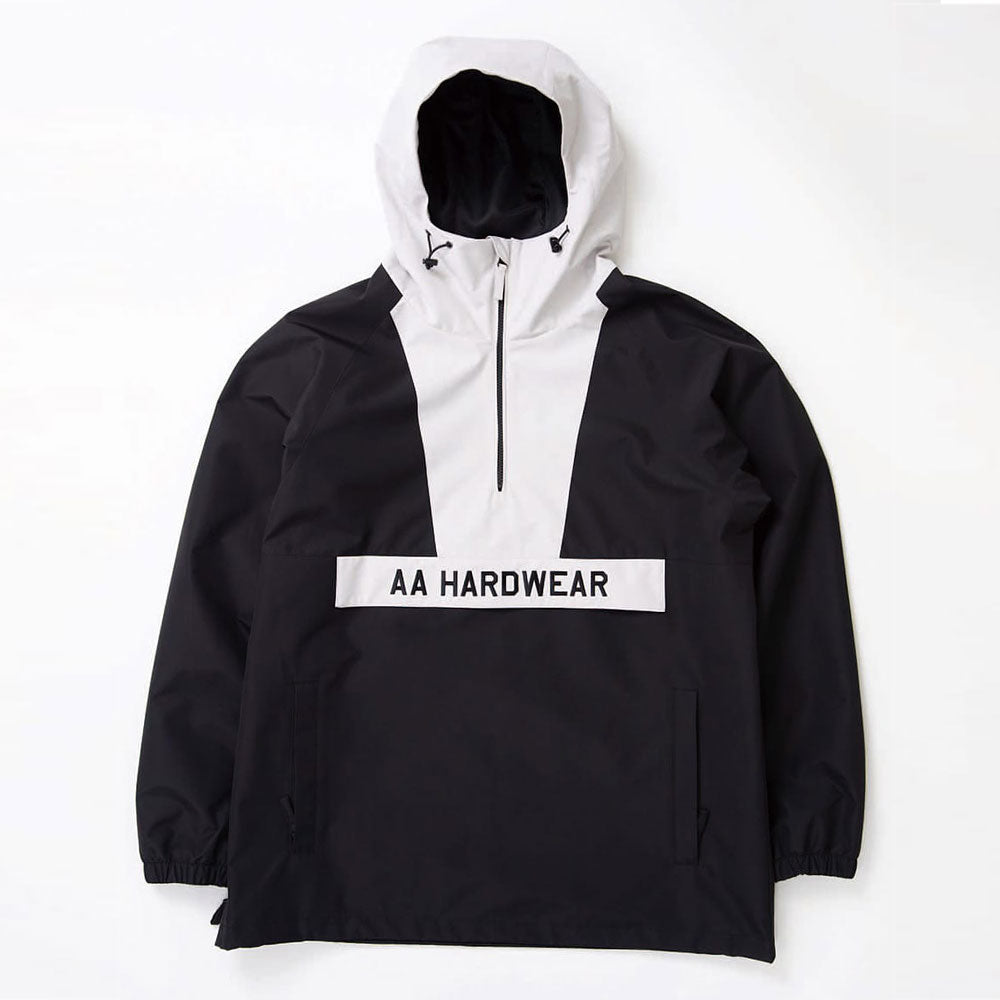 ダブルエー チームアノラックジャケット 721-223-08 BLACK/OFF WHITE AA HARDWEAR TEAM ANORAK  JACKET スノーボードウェア ジャケット