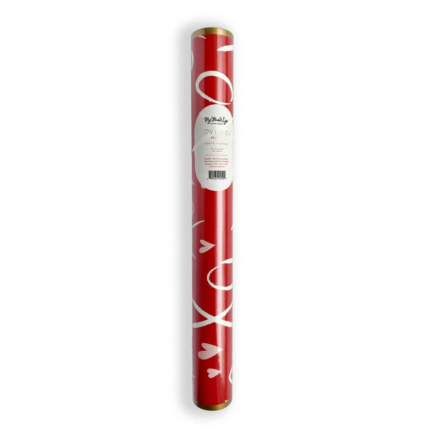 XOXO Paper Table Runner (1 Count)