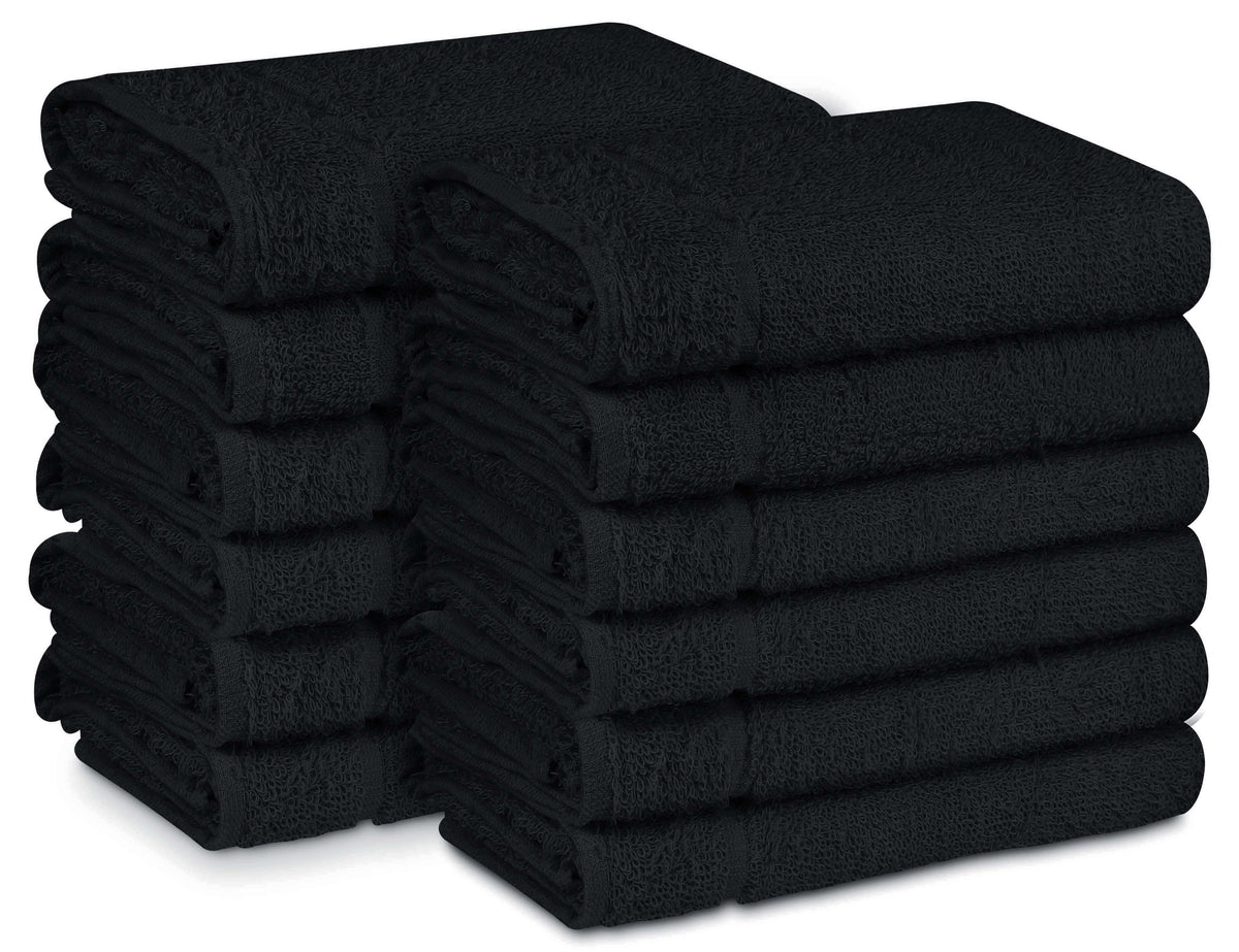 300 white georgia mills brand econ gym salon hand towels 15x25 kitchen towels 