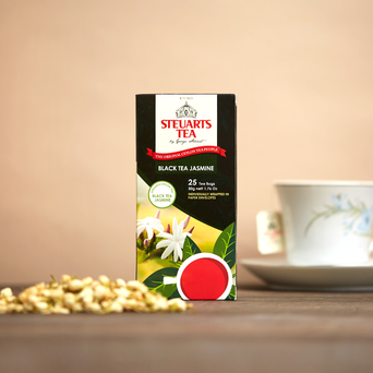 Steuarts Ceylon Black Tea with Jasmine (25 Bags) | Steuarts Tea Philippines