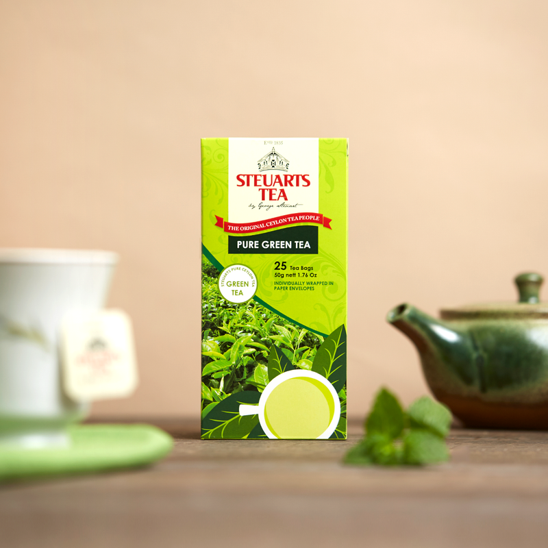 Steuarts纯绿茶(25袋)|菲律宾Steuarts茶