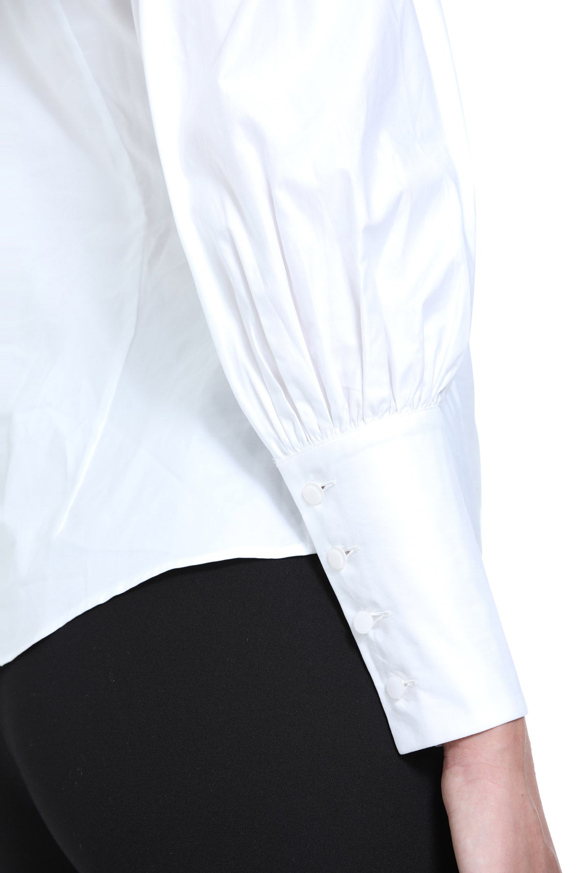 Camicia con Maniche a Sbuffo