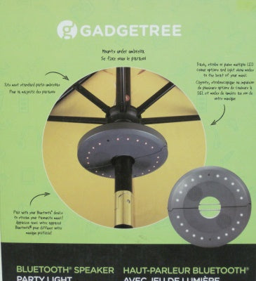 gadgetree bluetooth party speaker