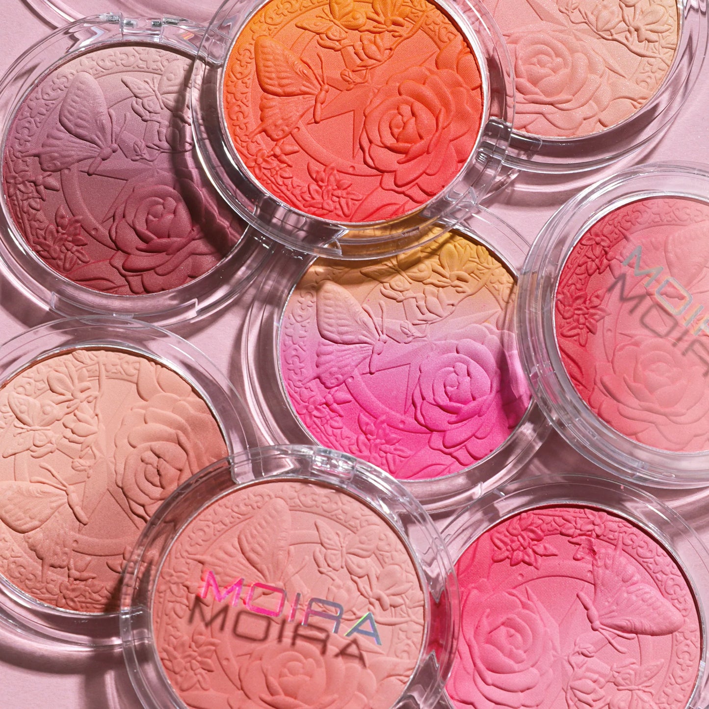 MOIRA Signature Ombre Blush Mellow Pink