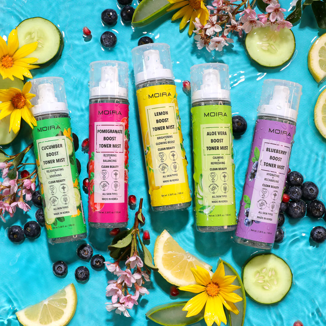 MOIRA Blueberry Boost Toner Mist