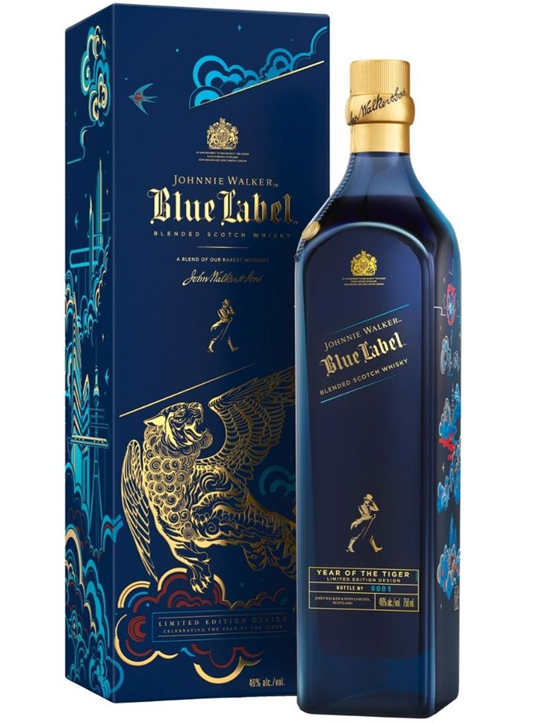 januari Fascinerend maaien Johnnie Walker Blue Label Year of the Tiger Limited Edition | Shop Boozy