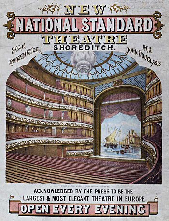 1867 Poster from the National Standard Theatre