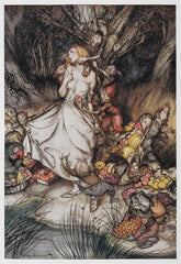 Arthur Rackham Goblin Market illustration