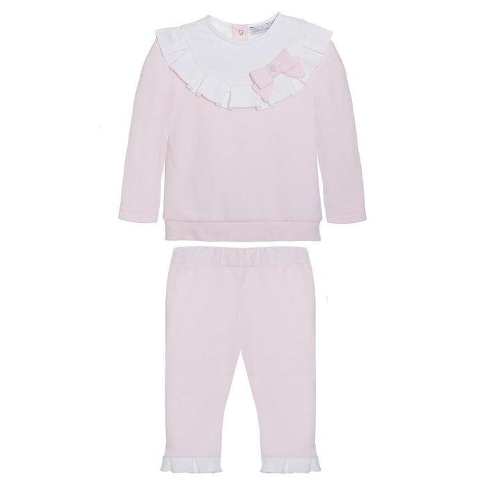 Pink Cotton Leggings Set Patachou subconciousmindzone child clothing
