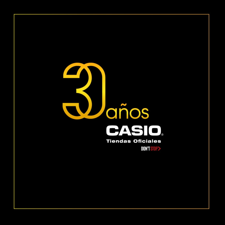 AÑOS DE CASIO TIENDAS OFICIALES – Casio TITEC