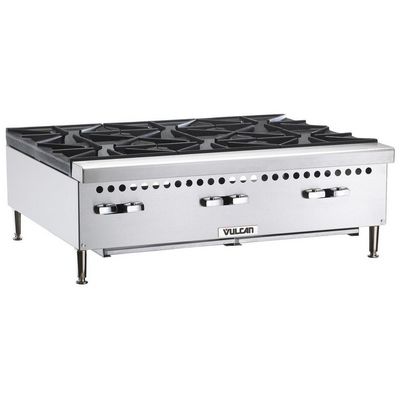 vulcan six burner gas range