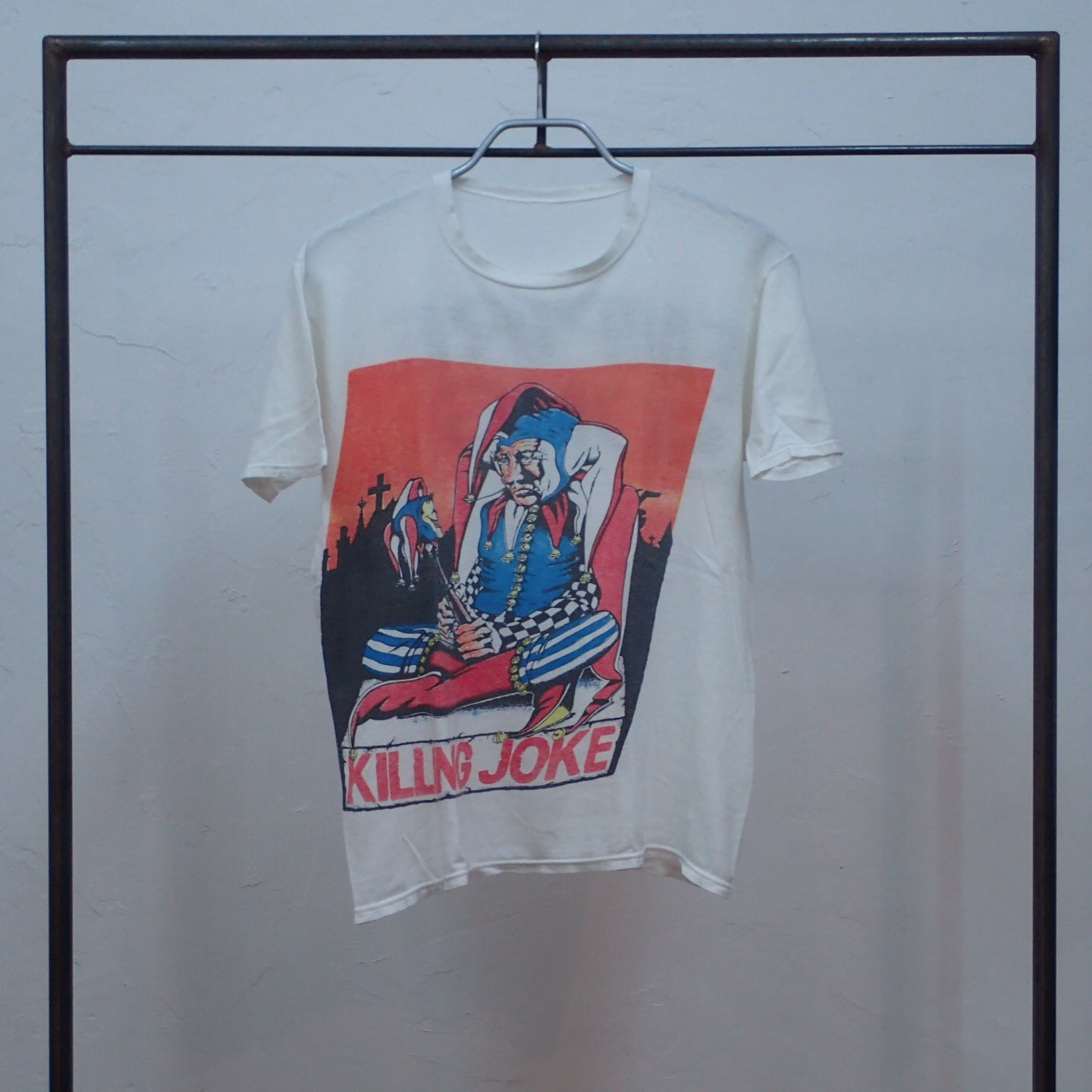 キリングジョーク KILLNG JOKE 怒涛 ロンT 袖プリ 90s - Tシャツ