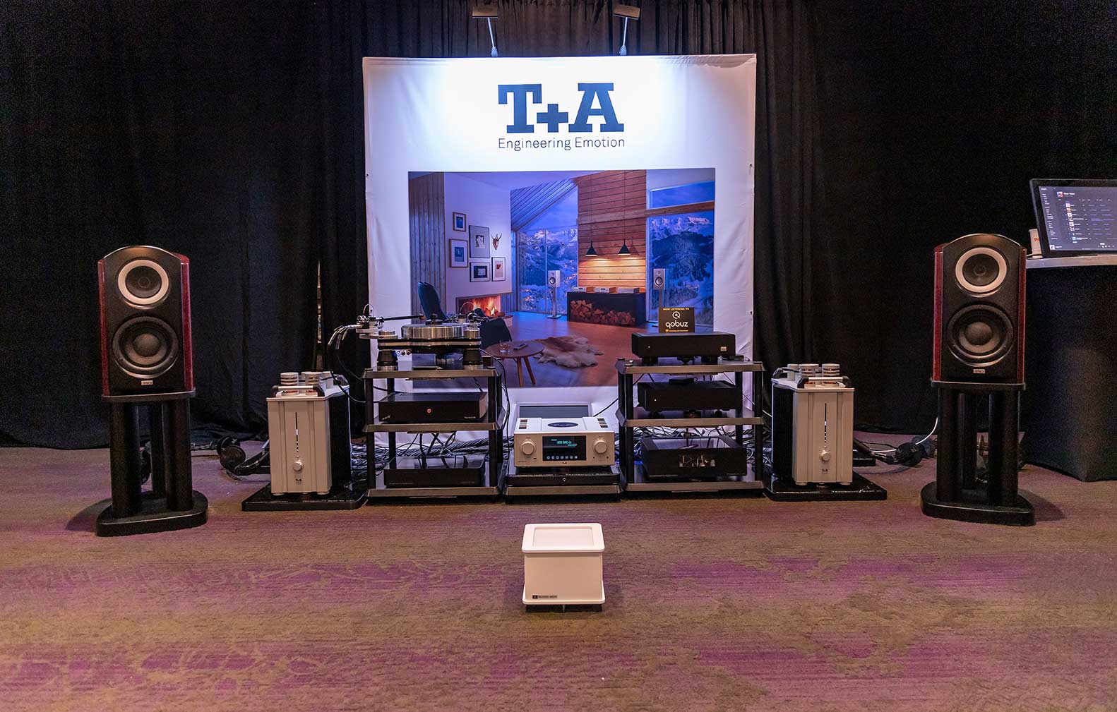 T+A Booth at Capital Audiofest 2021