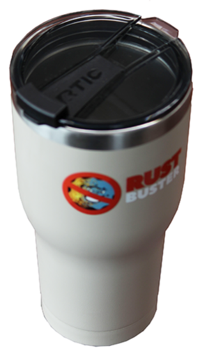 Ewell Antage om RTIC Rust Buster 30 oz. Tumbler