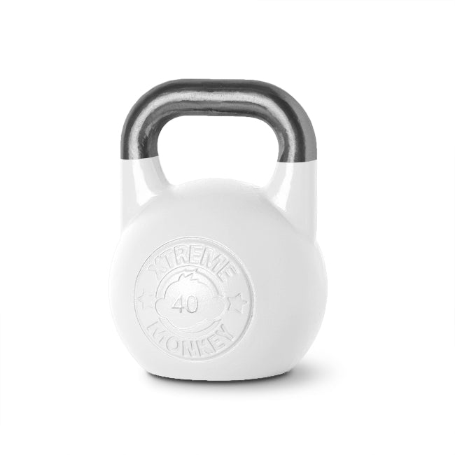 40kg White Competition Kettlebell – The Treadmill Factory