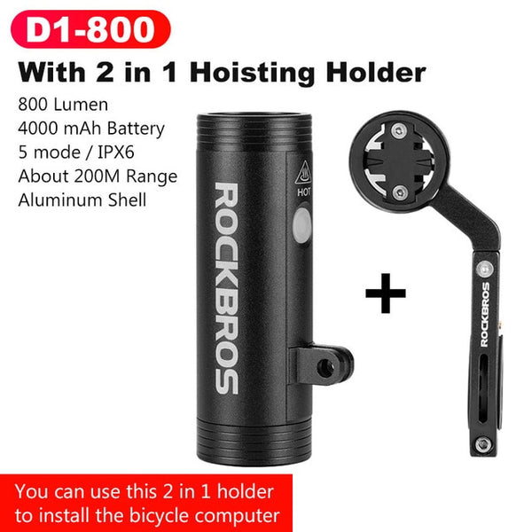 rockbros 800 lumens