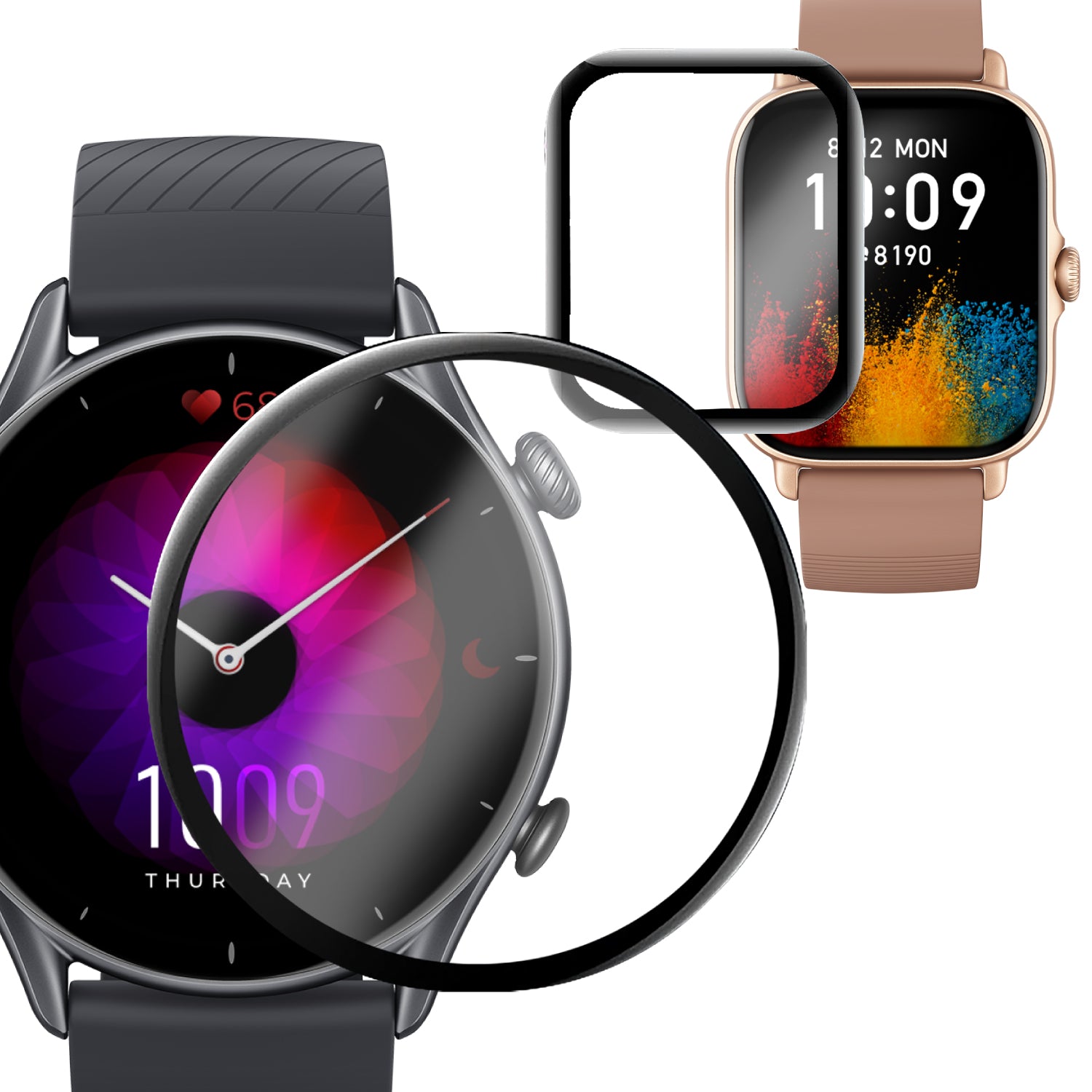 Amazfit Bip 3（ほぼ未使用）画面フィルム付き-connectedremag.com