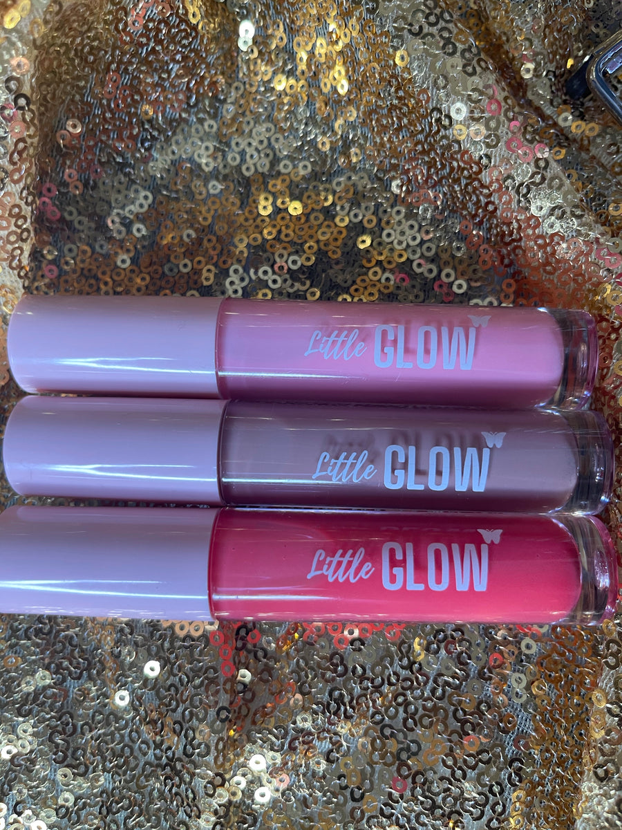 pretty little glow lip gloss