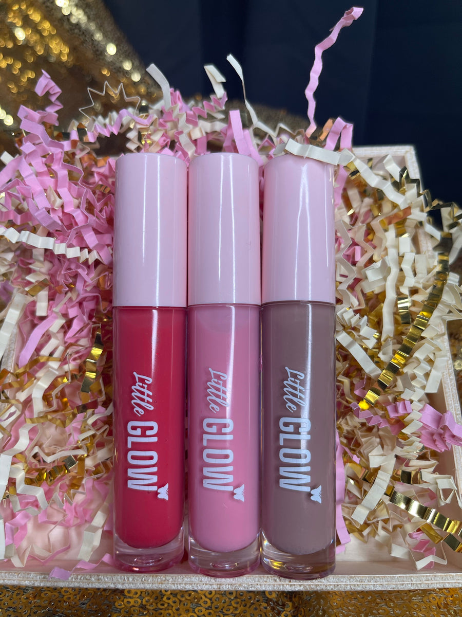 pretty little glow lip gloss