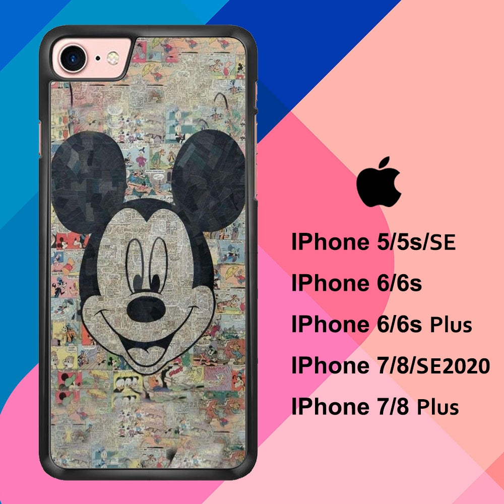 coque iphone 5 6 7 8 plus se 2020 V7593 coque disney mickey mouse ...