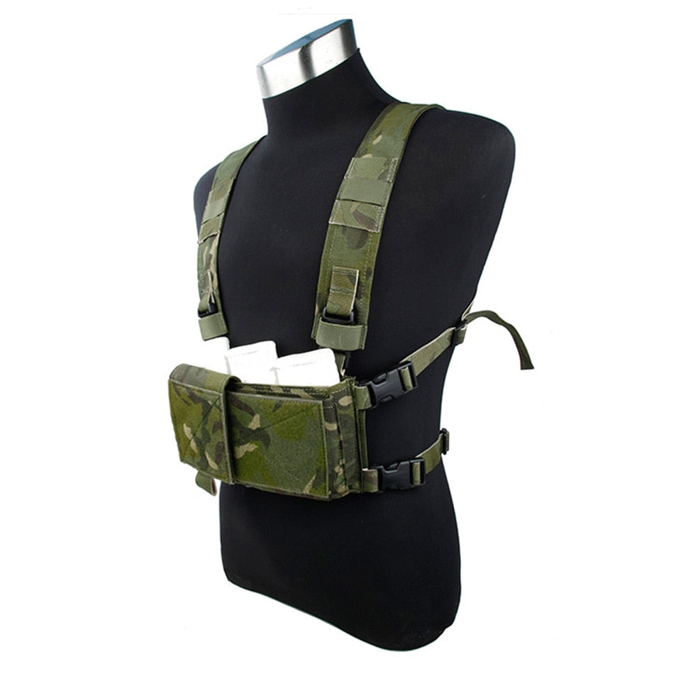 TMC3121 Tactical Combat Lightweight Modular Chest Rig Training Vest Rig Set 