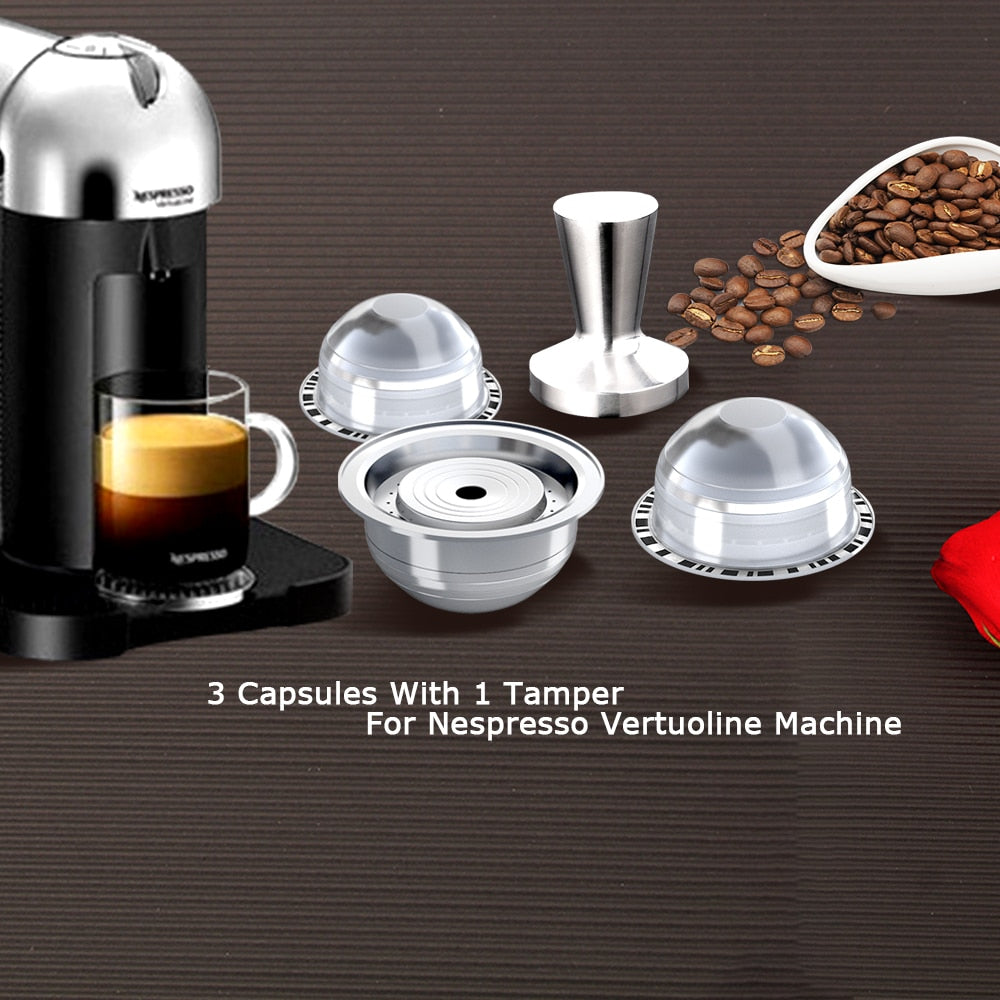 Nespresso Vertuo Capsule Reusable Stainless – Coffee Co.
