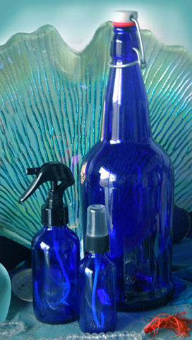 Solar Blue Bottles
