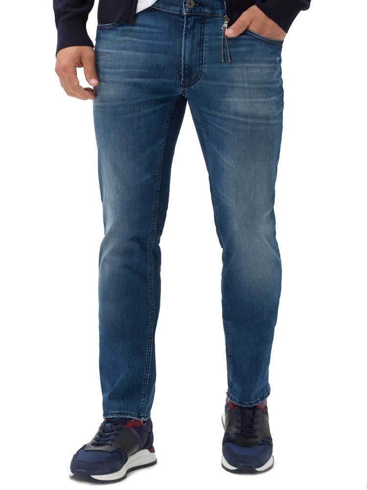 niet kaas Afstoten BRAX Chuck Hi-Flex Denim Jeans - Mens - Vintage Blue – A Farley