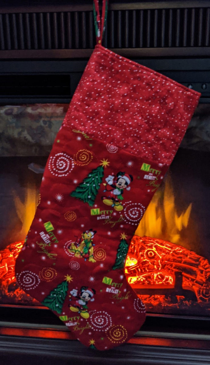 mickey mouse christmas stocking