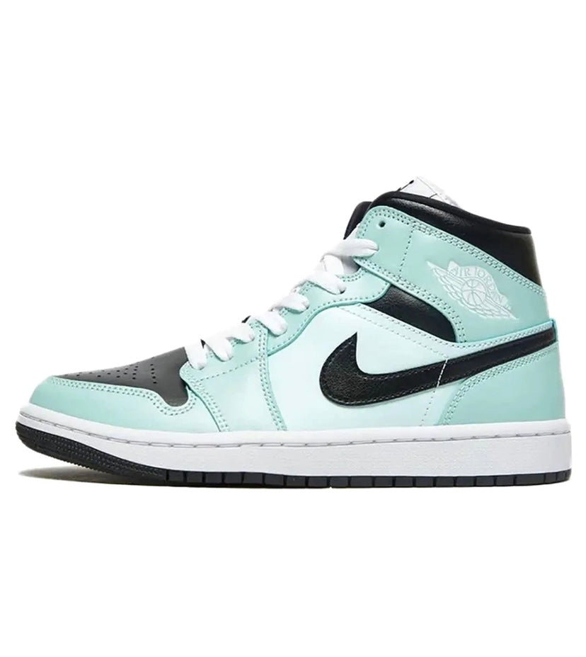 nike air jordan 1 mid aqua blue tint