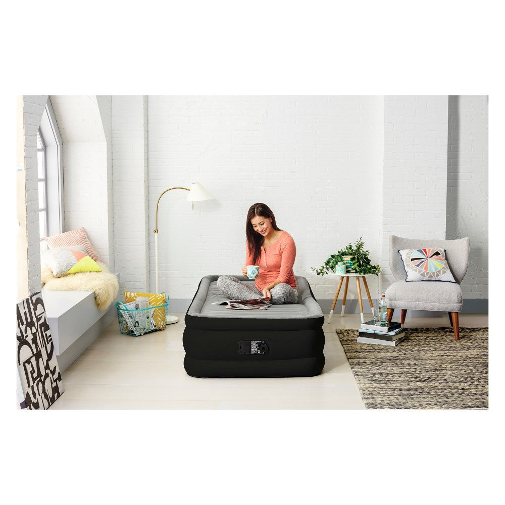 embark queen double high air mattress