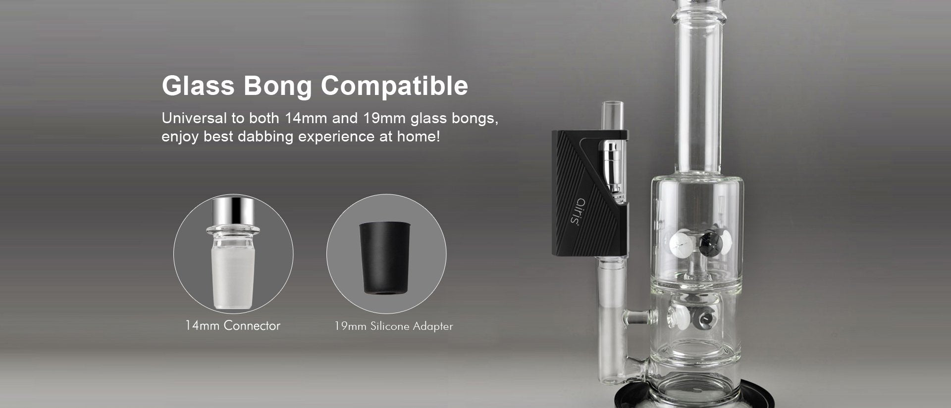 Airis Dabble Dual Use Wax vaporizer - Black