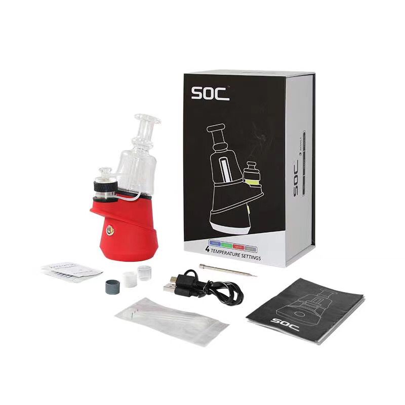 G9 SOC E-Rig Dab Rig - Silver