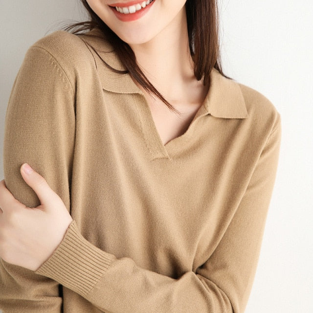 Polo knitted shirt