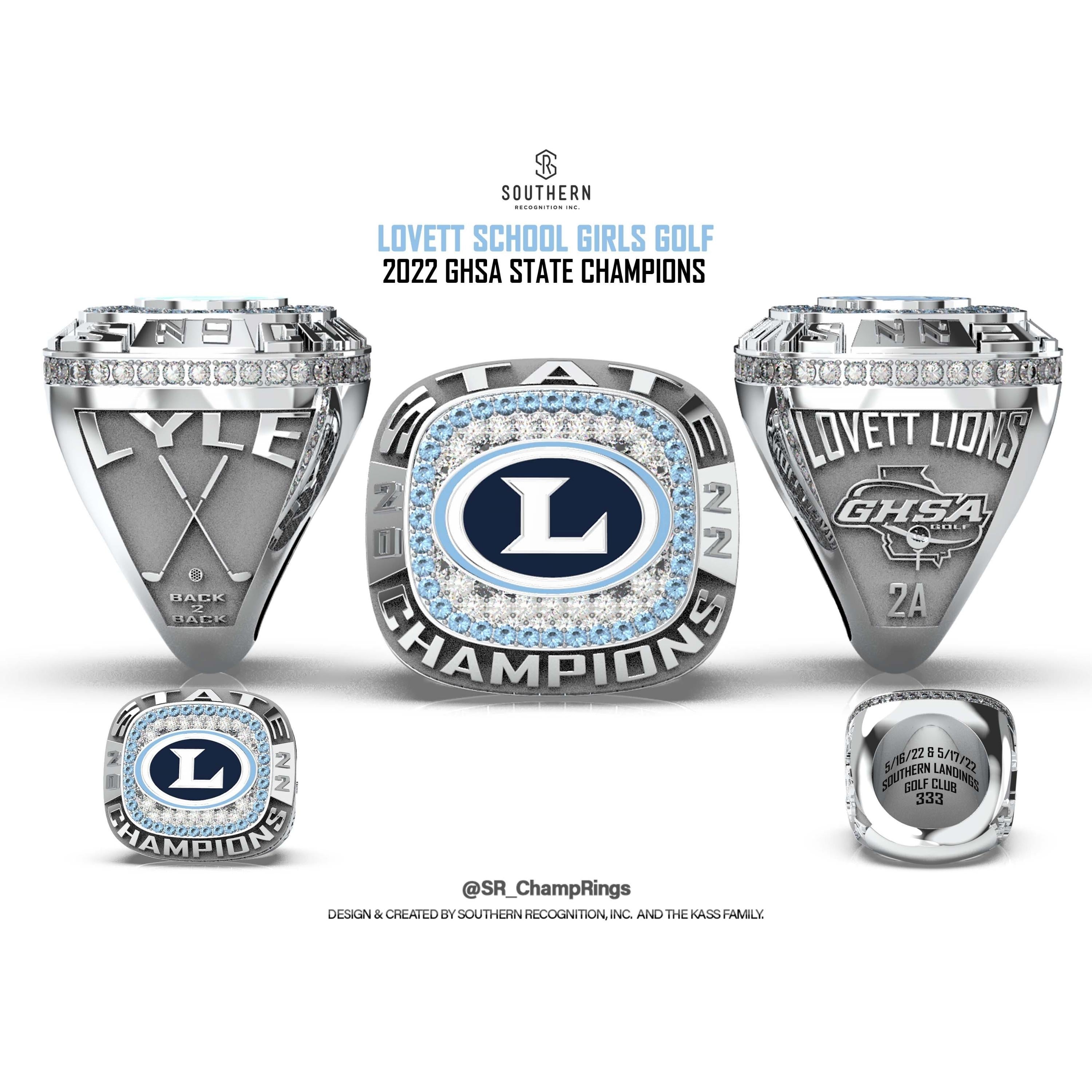 Pretentieloos relais Materialisme The Lovett School - Golf - State Championship Ring 2022 – Southern  Recognition, Inc.